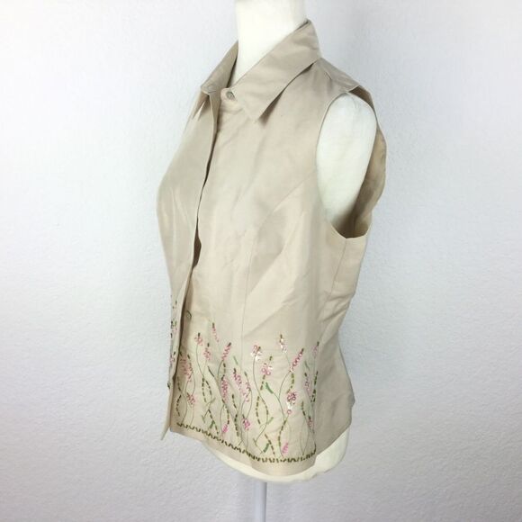 Ronni Nicole Women Top Button Down Shirt Sz 10 - Picture 2 of 5